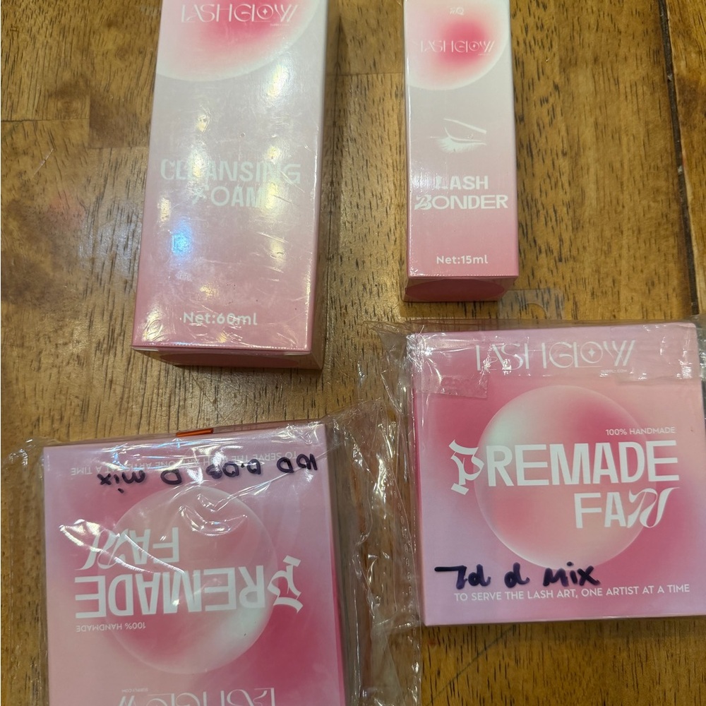 Lot of Remade Fan Lashes - Black